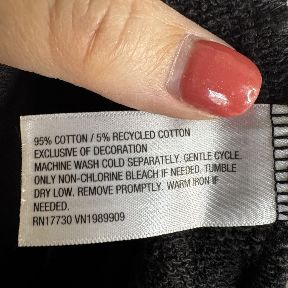 Joy Lab Women's Black French Terry Sweat Shorts Sz Medium New Knit Basque Waist - Picture 7 of 10